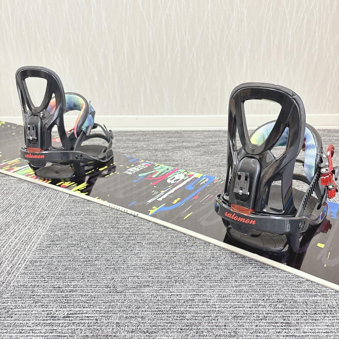 45美品❗️超豪華❗️HEAD×サロモン 初心者用 スノーボードセット★150cm