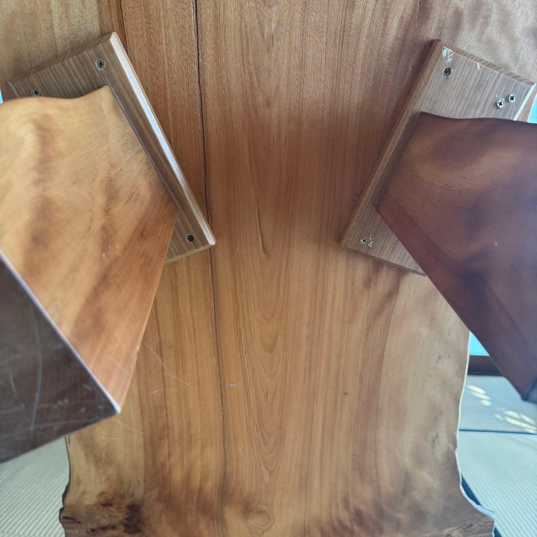 定価56万　極上★天然木　無垢　リビング　ロー　テーブル　　良質木目