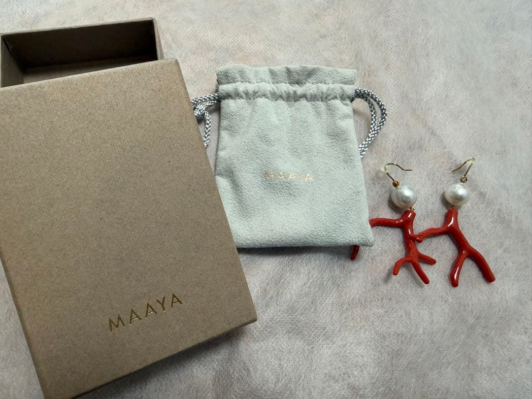 MAAYA ピアス【美品】