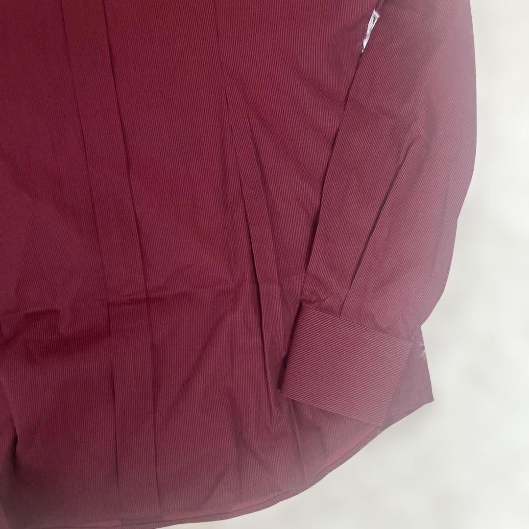 【タグ付未使用】ドルチェ&ガッバーナ gold ドレスシャツ ストライプ　赤