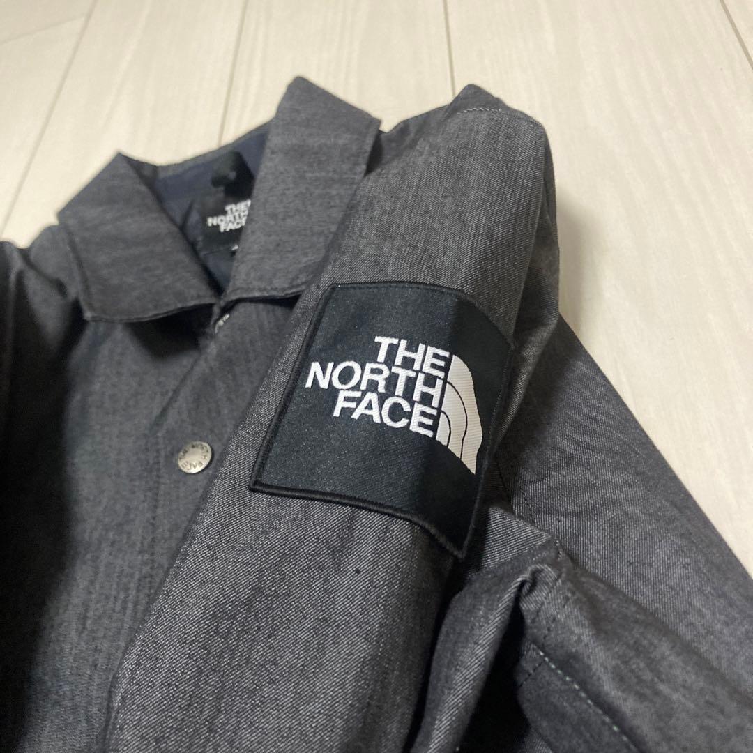 ⭐︎ノースフェイス　ゴアテックス　デニム　コーチジャケット　Mサイズ