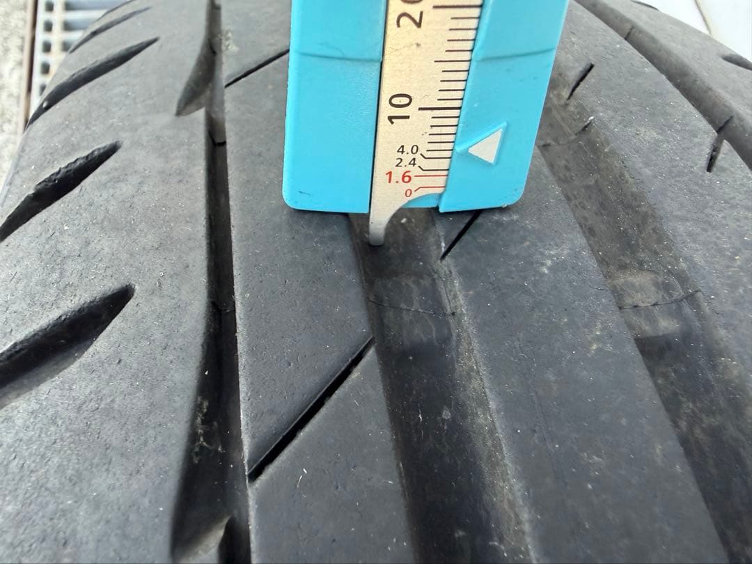 POTENZA RE004 165/50R15 タイヤ 4本中古