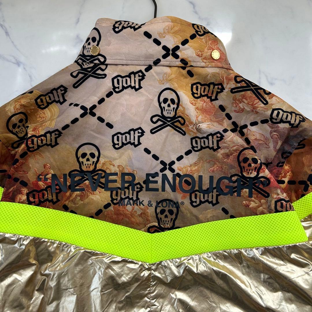 入手困難 希少XL相当 マークアンドロナ 2023年モデル 総柄 ブルゾン