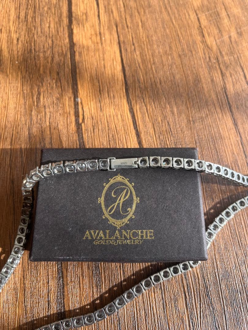 AVALANCHE アヴァランチ　テニスチェーンシルバー925 5mm 50cm