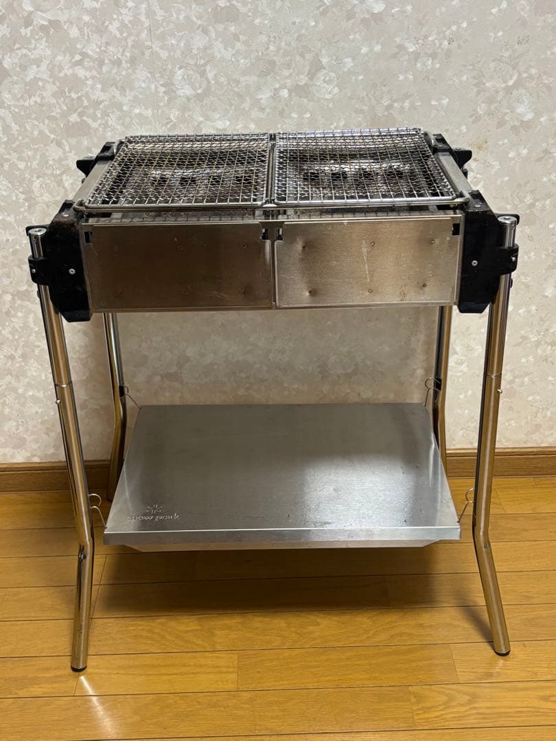 【廃盤希少品】スノーピーク ツインバーベキューボックスPRO 専用収納袋付き