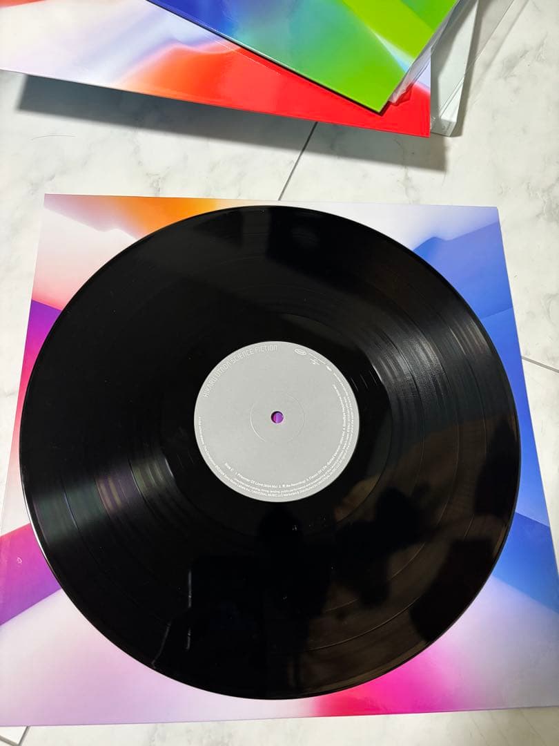 宇多田ヒカル SCIENCE FICTION LP 3枚組 帯・インナー付