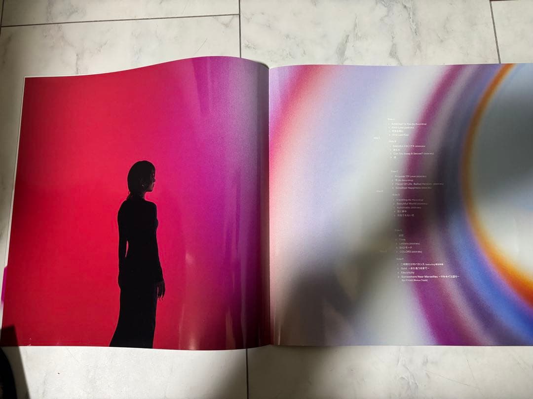 宇多田ヒカル SCIENCE FICTION LP 3枚組 帯・インナー付