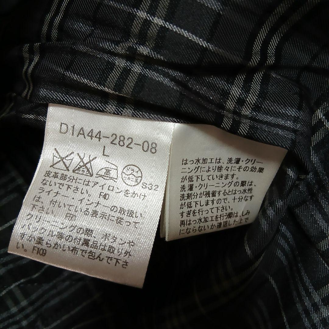 【BURBERRY BLACK LABEL】ライナー付き　トレンチコート　L