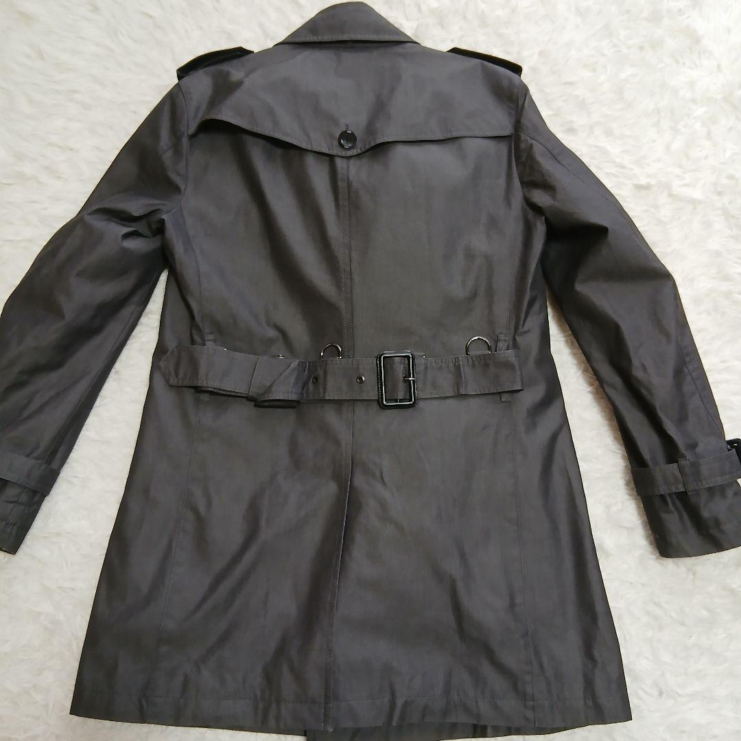 【BURBERRY BLACK LABEL】ライナー付き　トレンチコート　L