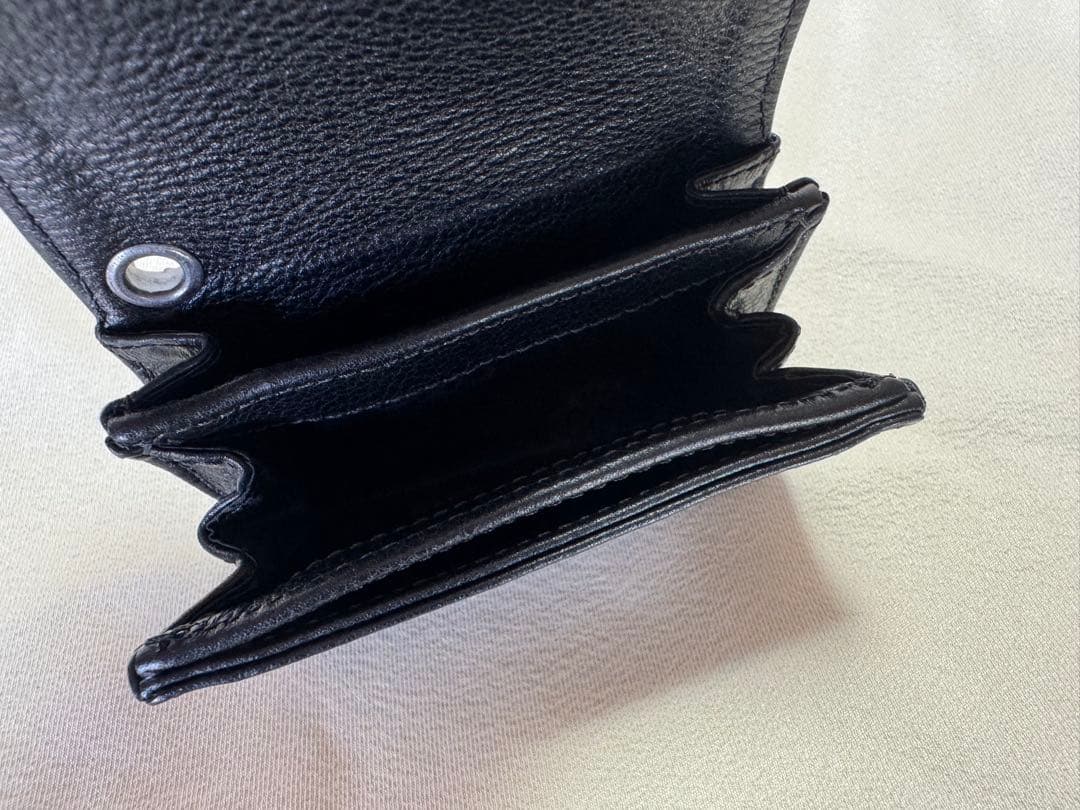 【新品 未使用】クロムハーツ　タイニー ウォレット 財布 ケース レザー