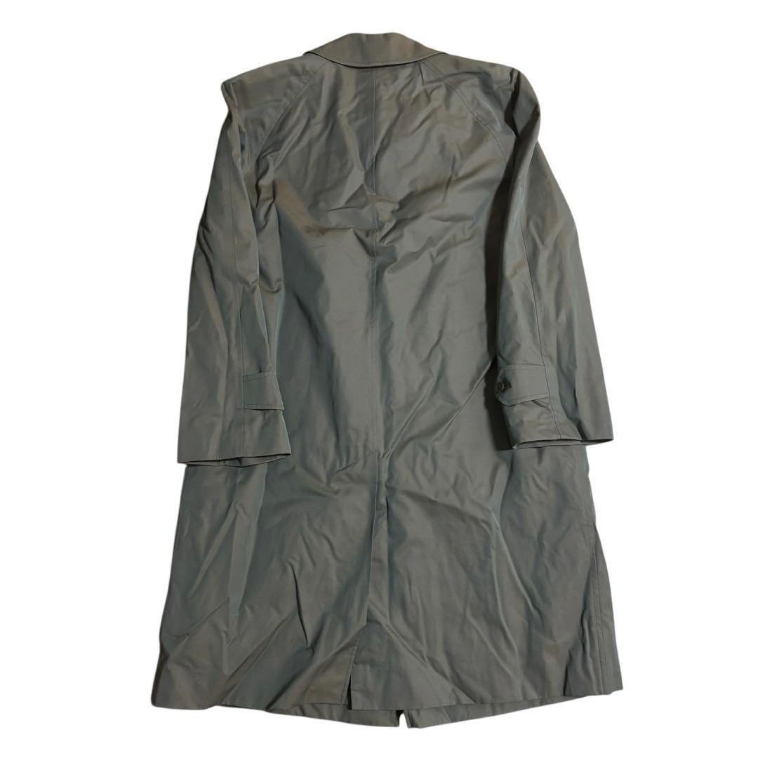 80s Burberry's ステンカラーコート ノバチェック 英国製 玉虫