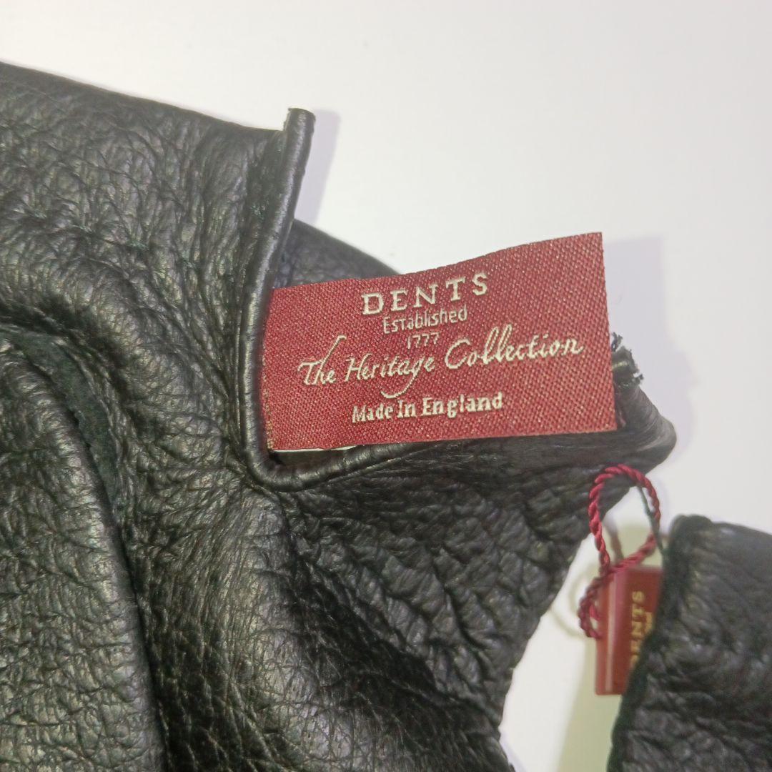 未使用　デンツ　ペッカリー15-1041　手袋 サイズ8 黒