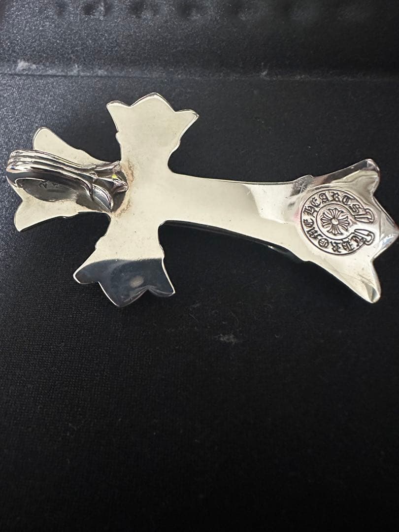 クロムハーツ DBL CH CRS LRG/ラージダブルCHクロス ペンダント