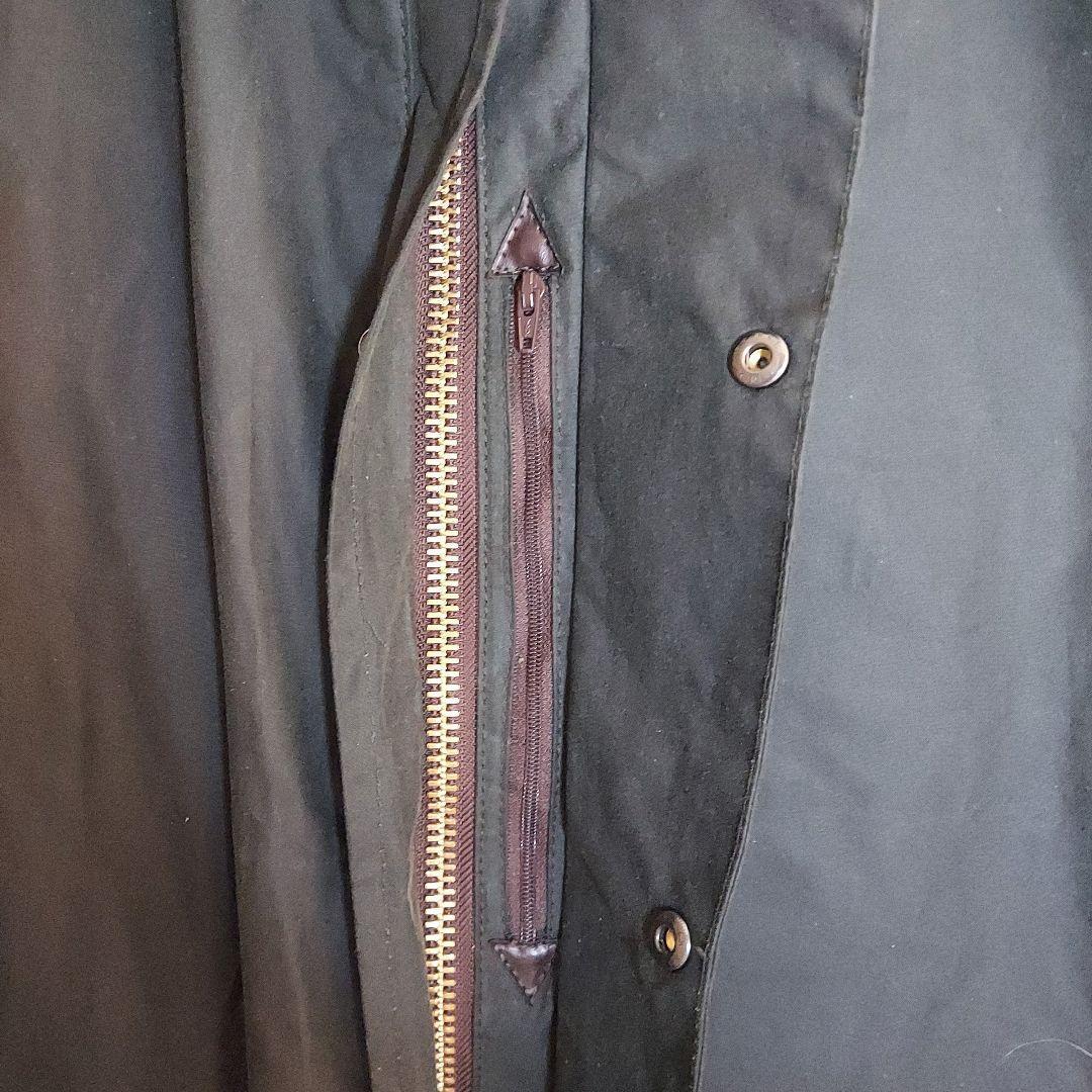 【Barbour】バブアー ワックスコットンブルゾン L相当 オリーブ