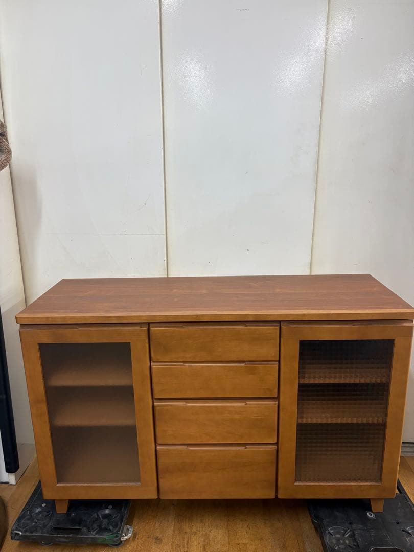 M031 キャビネット 幅1200mm 引き出し・扉付き