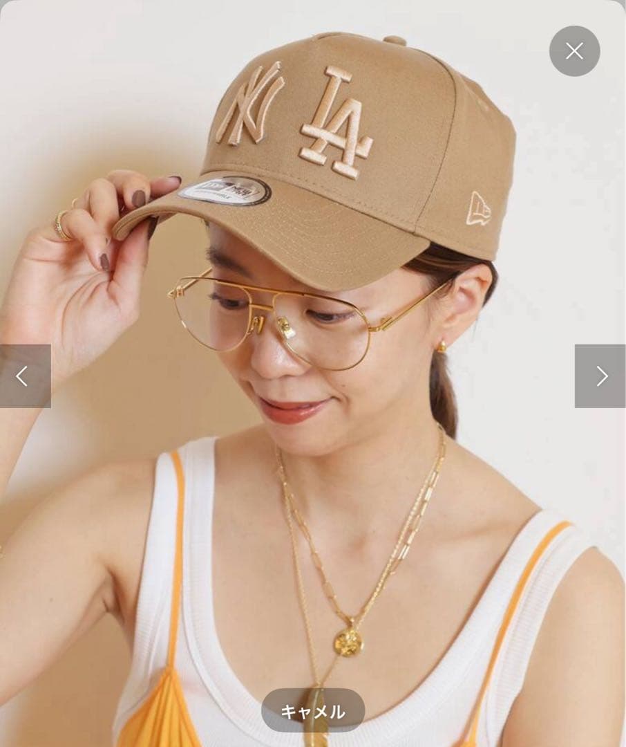 【NEW ERA/ニューエラ】9FORTY DOUBLE LOGOキャップ