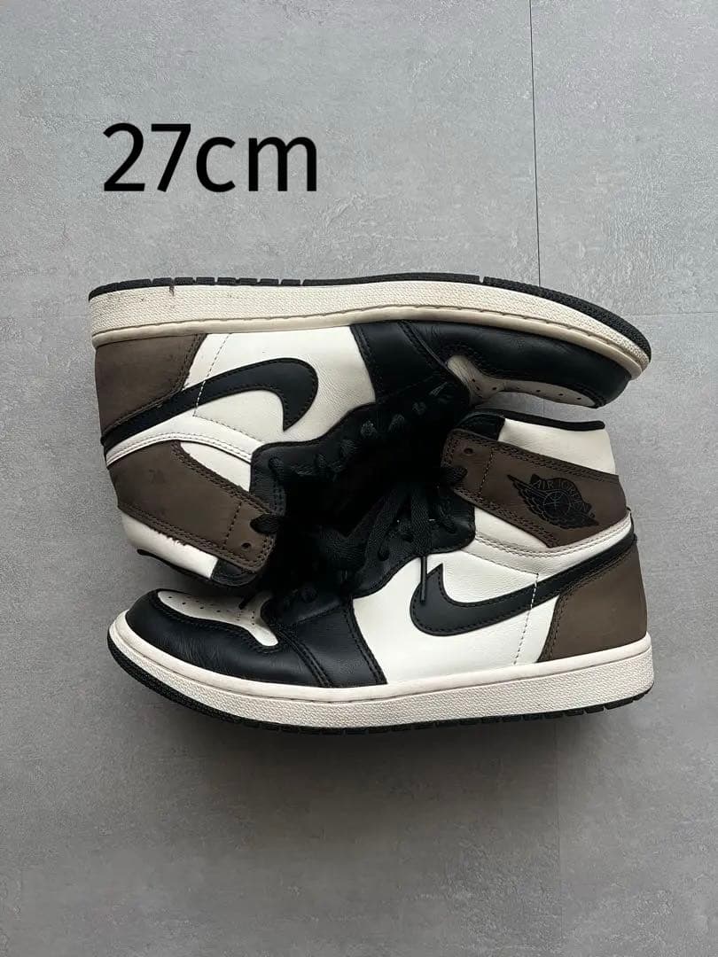 【箱無し】Nike Air Jordan 1 ダークモカ