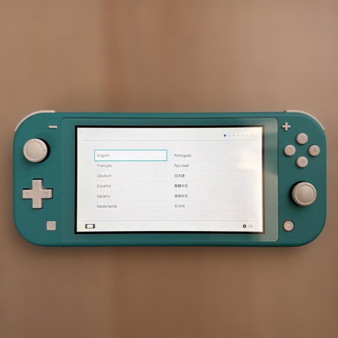 Nintendo Switch Lite ターコイズ 本体＋箱＋充電器