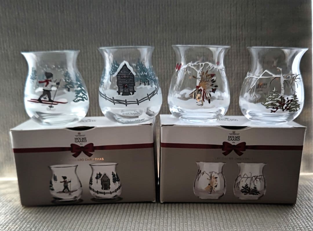 ティーライト用キャンドルホルダー 4点セット