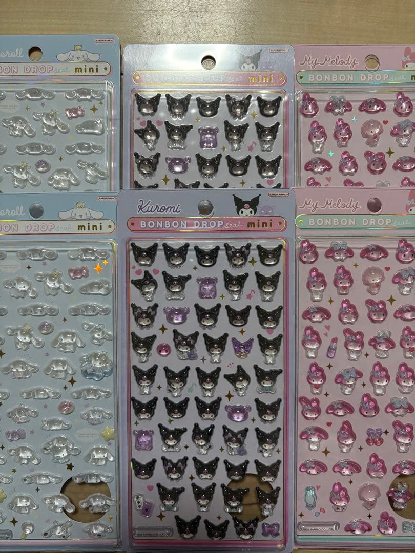 正規品　サンリオ　ボンボンドロップシール　mini まとめ売り　週末価格
