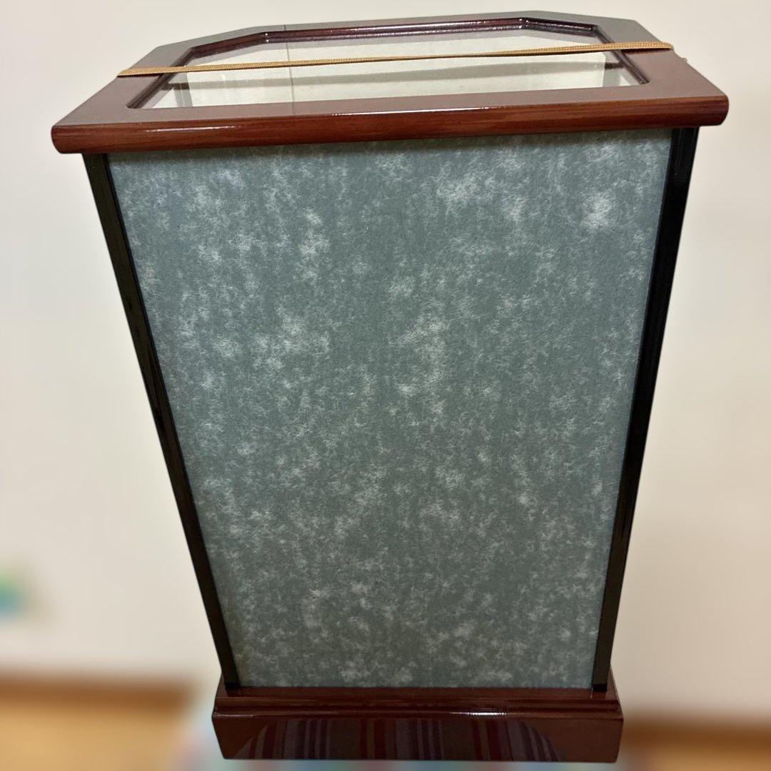 天峰 五月人形 ケース付き　13号　破魔弓ケース飾り　久月　六角アクリルケース