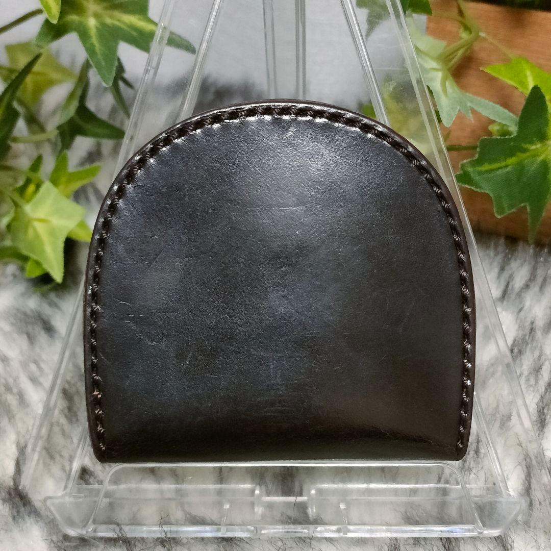 ガンゾ ケース ブラック コードバン レザー GANZO 小銭入れ 革黒