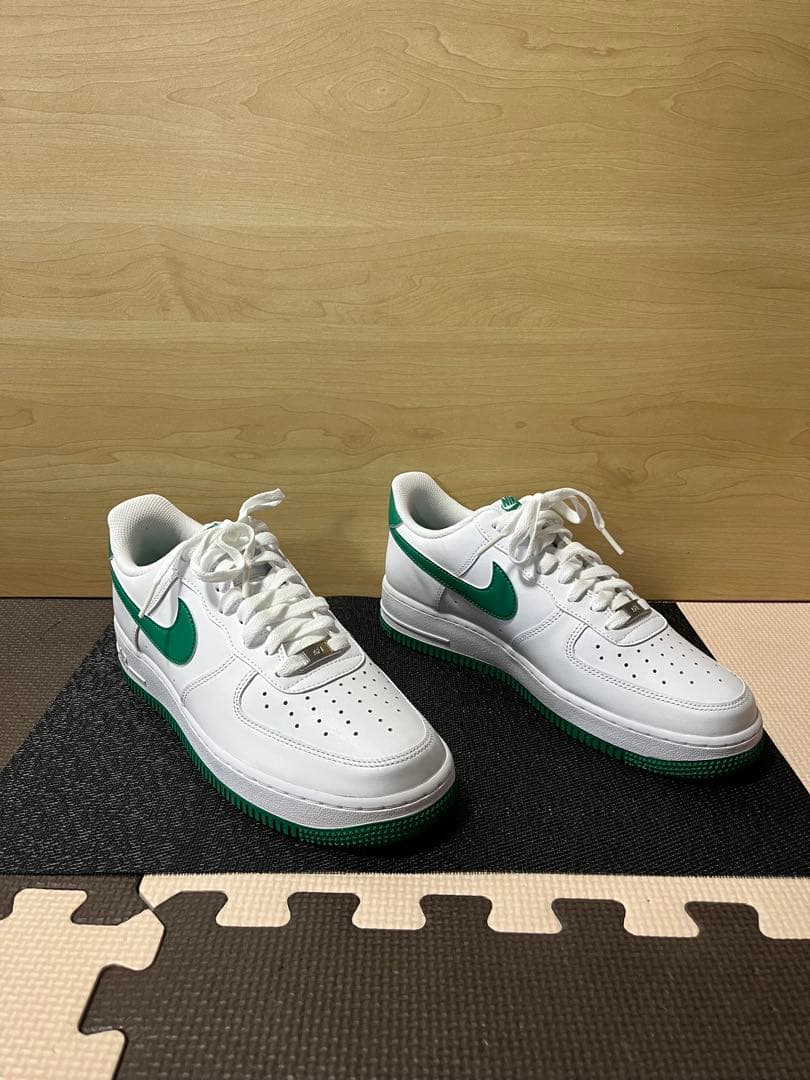 靴 Nike Air Force 1 Low \"White/Malachite\"