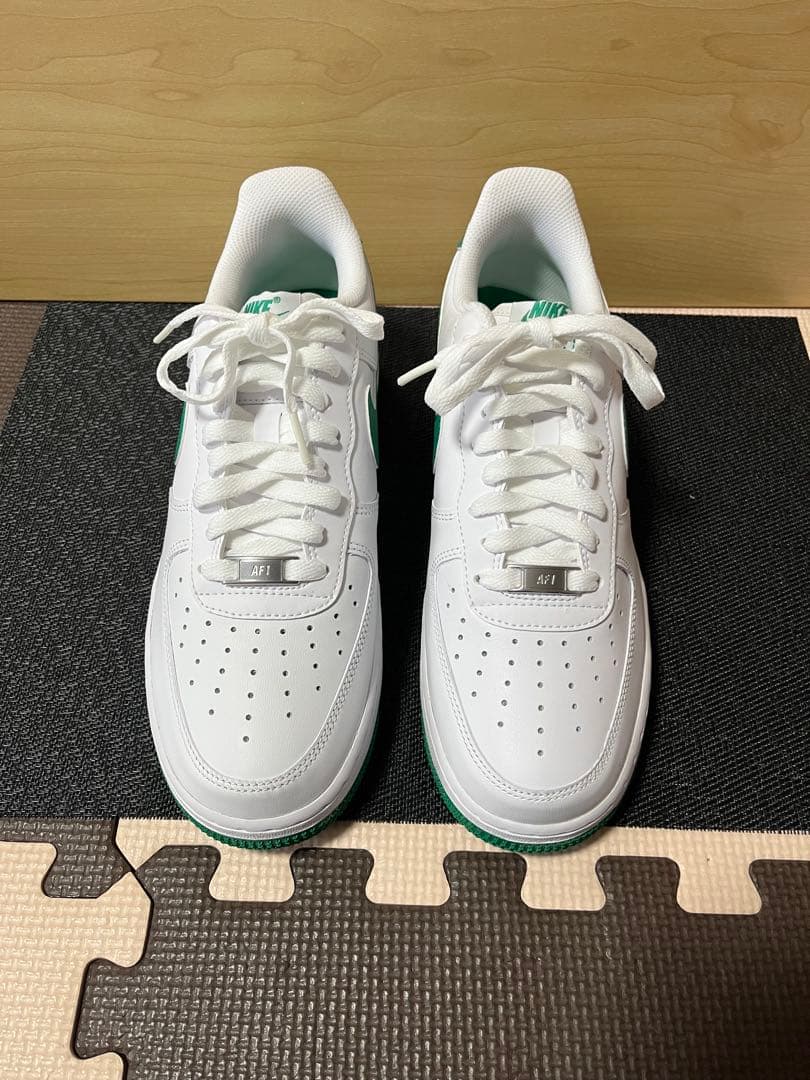 靴 Nike Air Force 1 Low \"White/Malachite\"