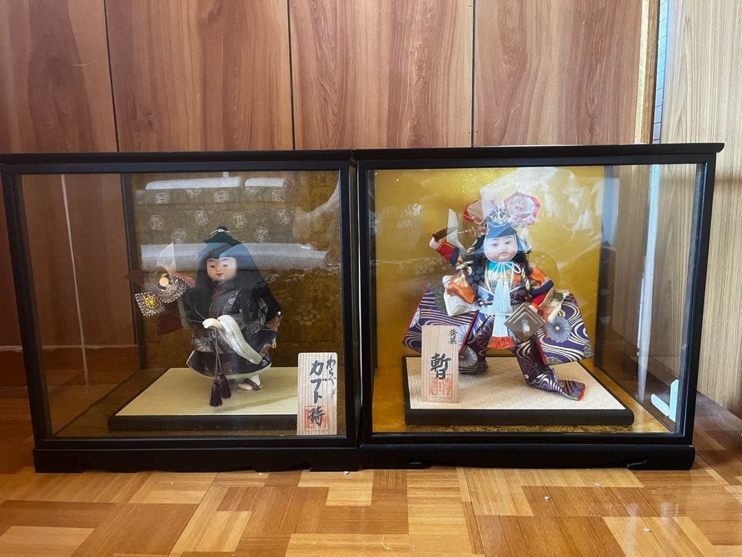 名作　愛宝作　五月人形 子供大将飾り 男児 男の子 子供の日