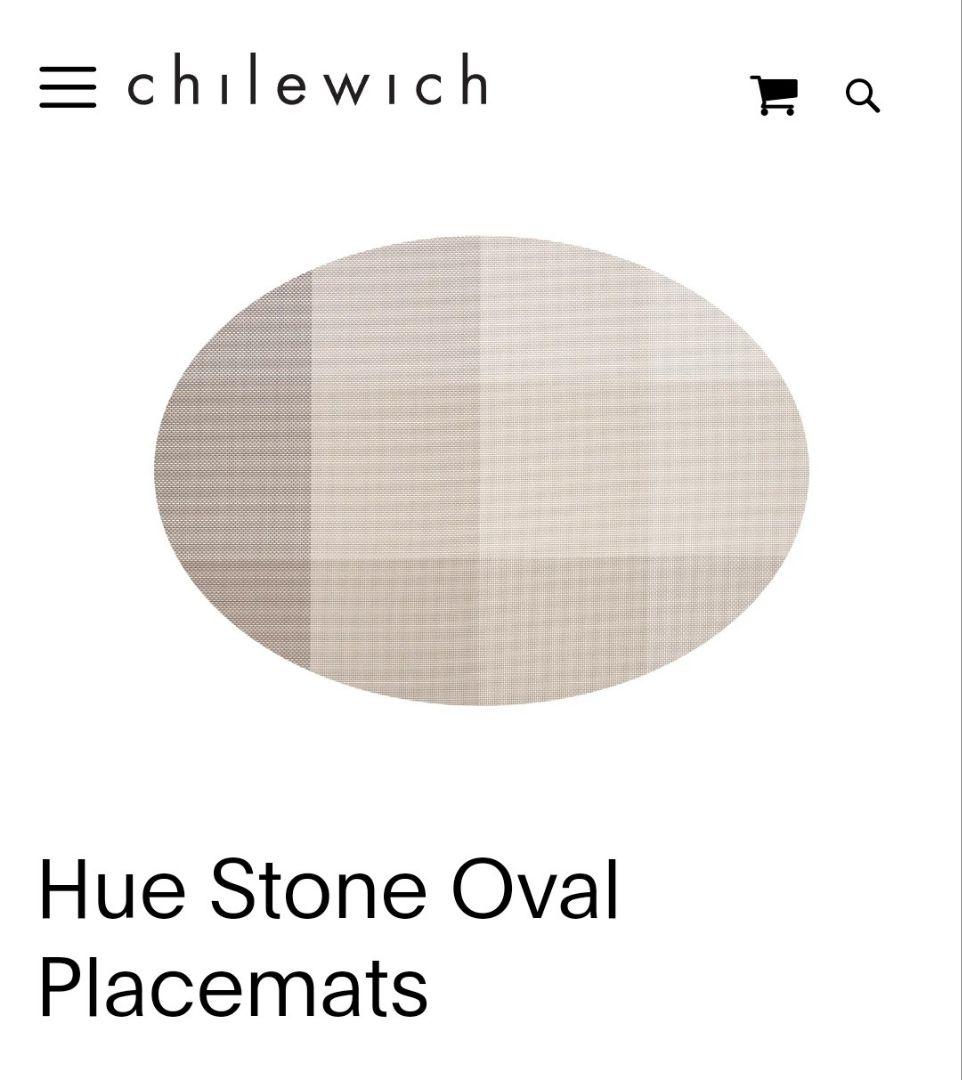 6枚セット　新品未使用　chilewich ランチョンマット 6b