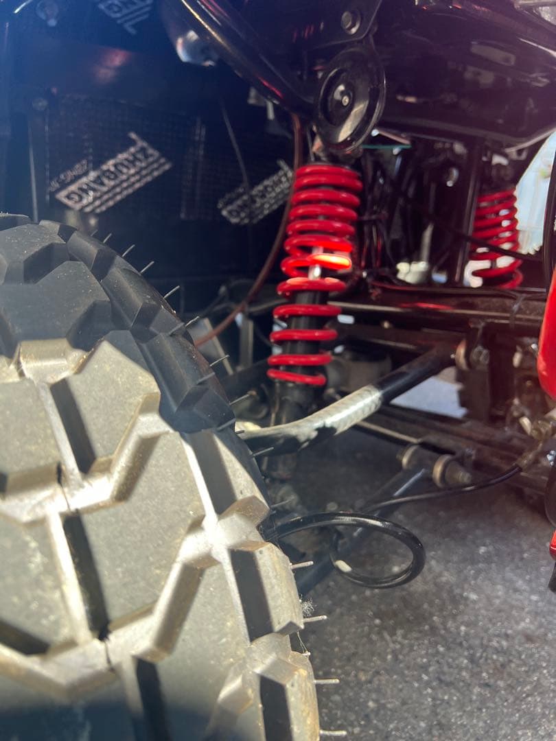 ミニジープ　レッド