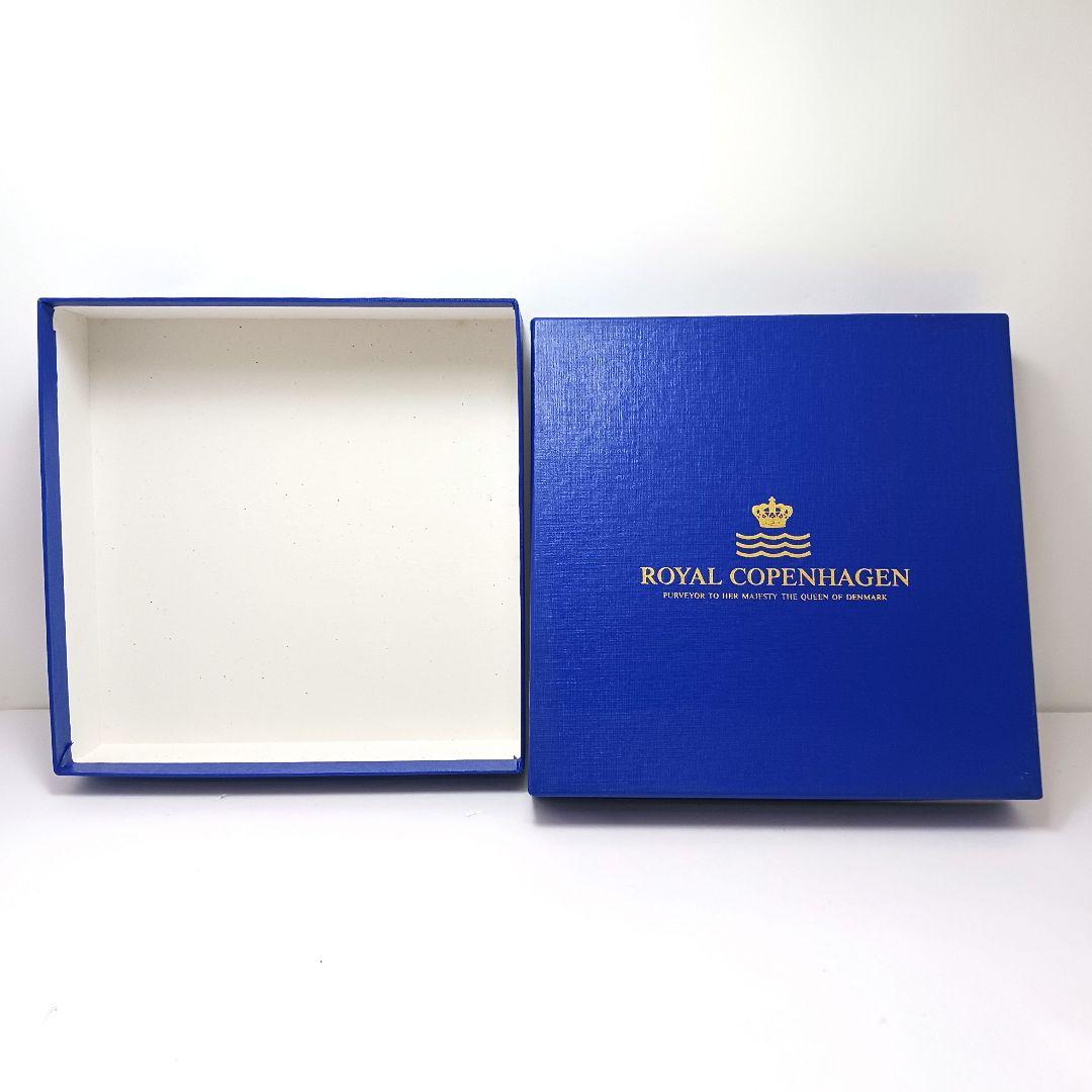 Y2912-3 ロイヤルコペンハーゲン ブルーフルーテッド ダブルレース 皿