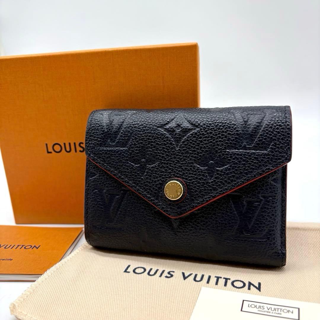 【極美品】ルイヴィトン ヴィクトリーヌ アンプラント マリーヌルージュ