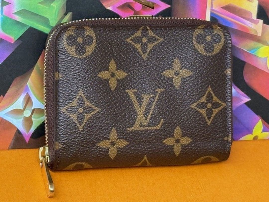 【確実正規品】極美品！ルイヴィトン　モノグラム　ジッピーパース　小銭入れ