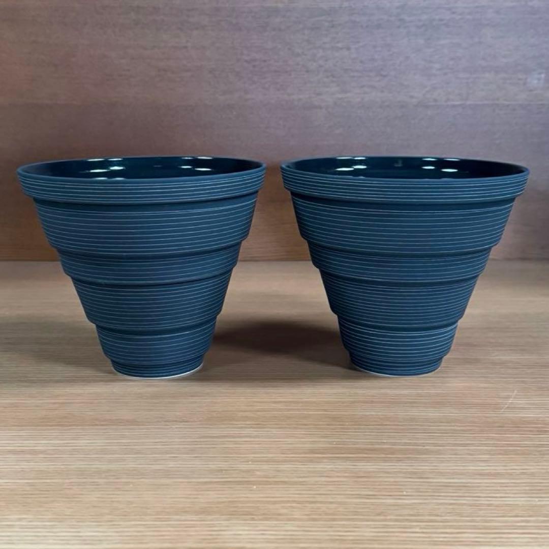 アリタポーセリンラボ：CONIC（コニック）段重 ブラックライン 2組セット☆