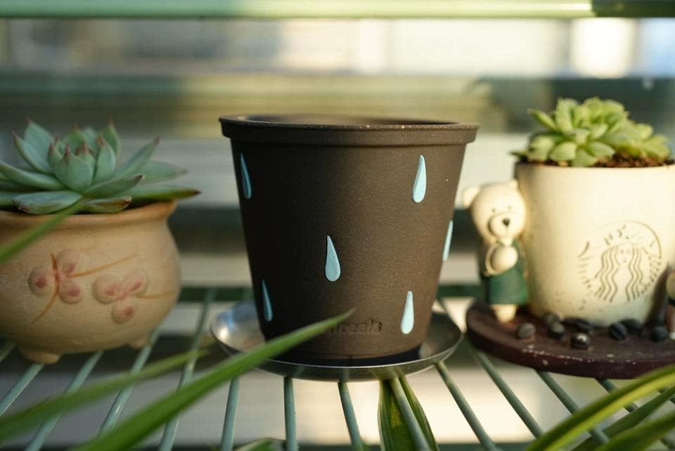 N0280 ciireals 手づくり 高品質 素焼鉢 植木鉢 通気抜群Bセット