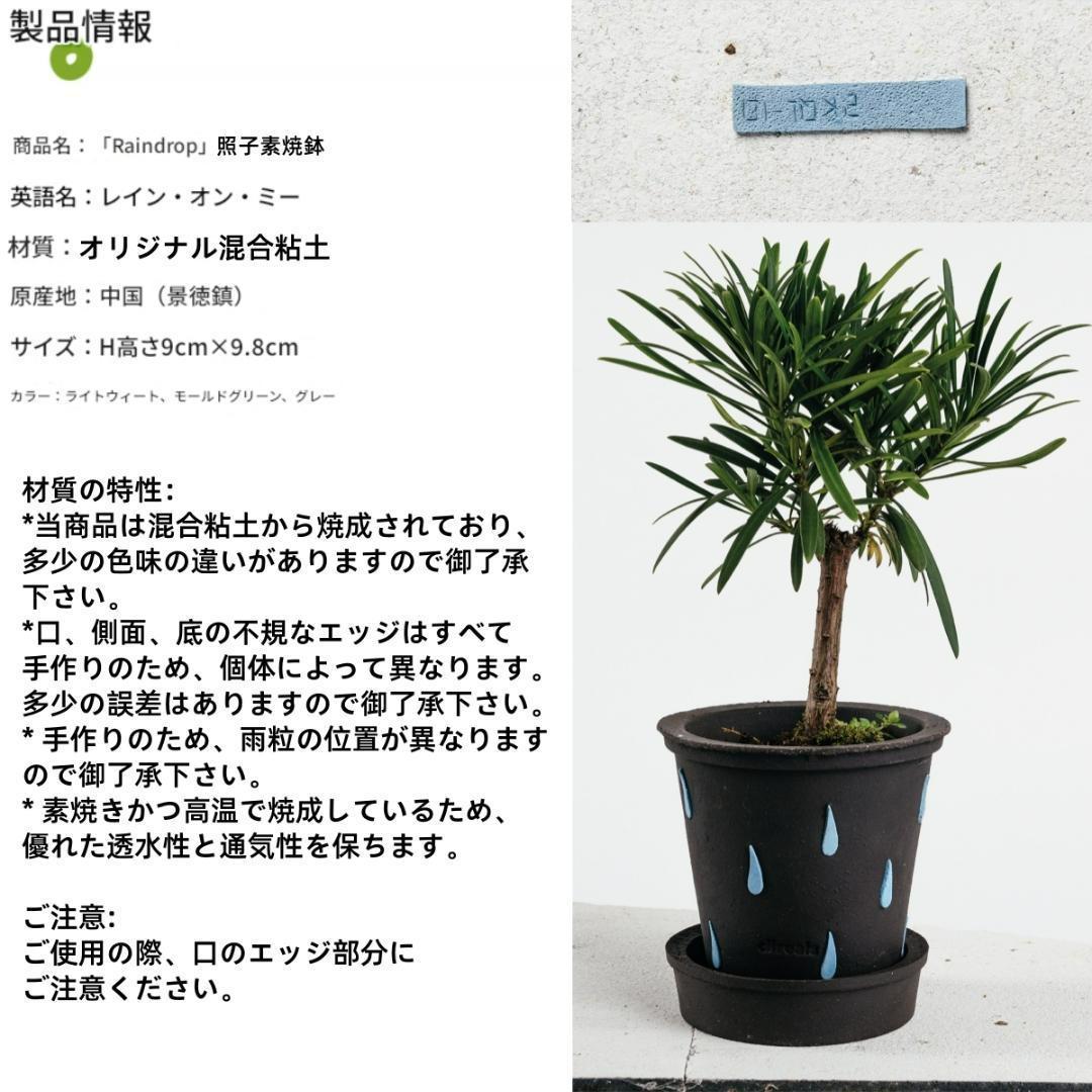 N0280 ciireals 手づくり 高品質 素焼鉢 植木鉢 通気抜群Bセット