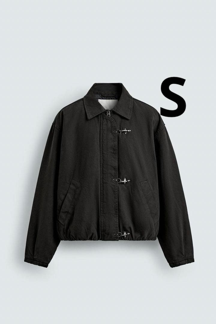 【完売品】 ZARA ファイヤーマンジャケット 新品タグ付き Sサイズ 未使用品