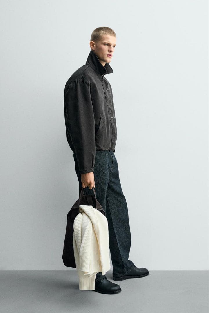 【完売品】 ZARA ファイヤーマンジャケット 新品タグ付き Sサイズ 未使用品