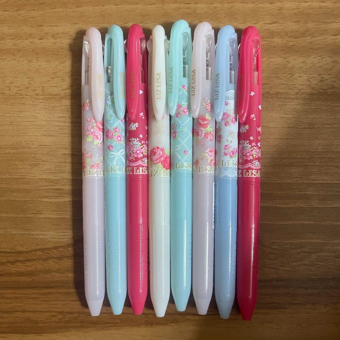 ぺんてる　sliccies LIZLISA コラボ　3色用本体　6本セット