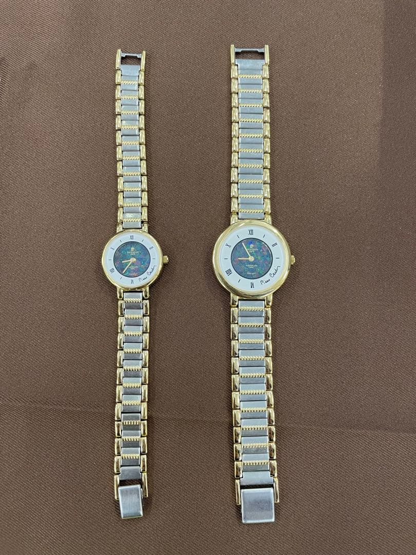 美品！Pierre Cardin オーストラリアンオパールメンズレディースセット