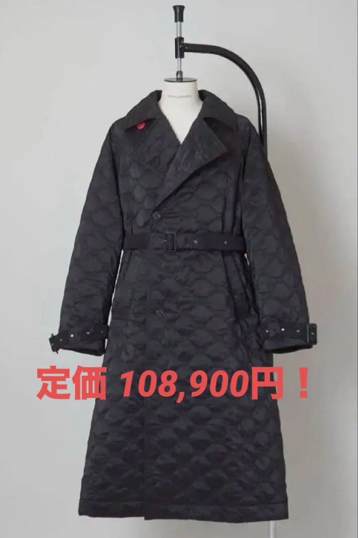 SHINYA KOZUKA トレンチ ウィズ カポックノット