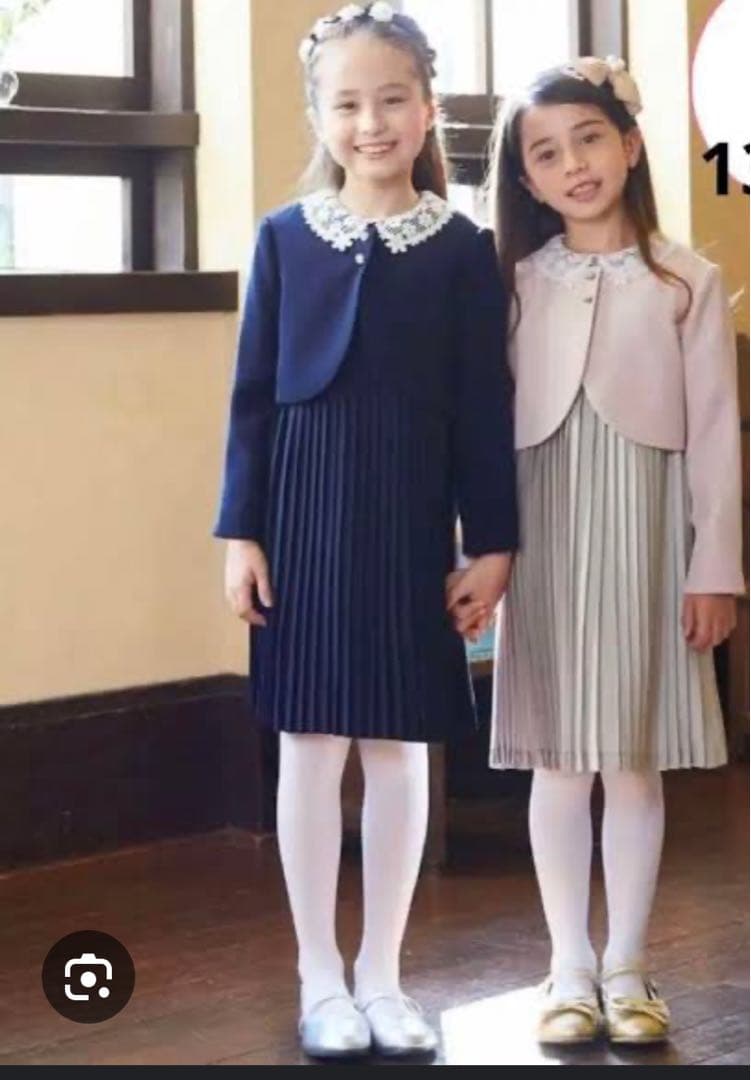 CHOPIN フォーマルワンピース　プリーツ