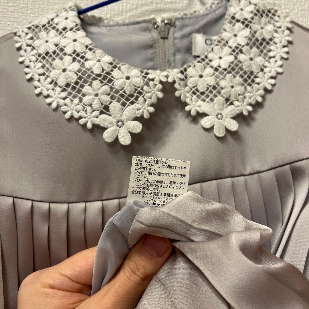 CHOPIN フォーマルワンピース　プリーツ