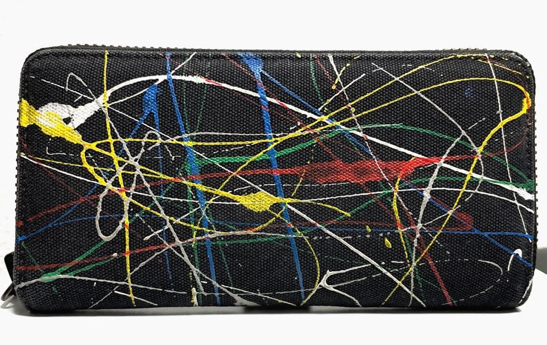 MACROMAURO SPLASH WALLET ブラック