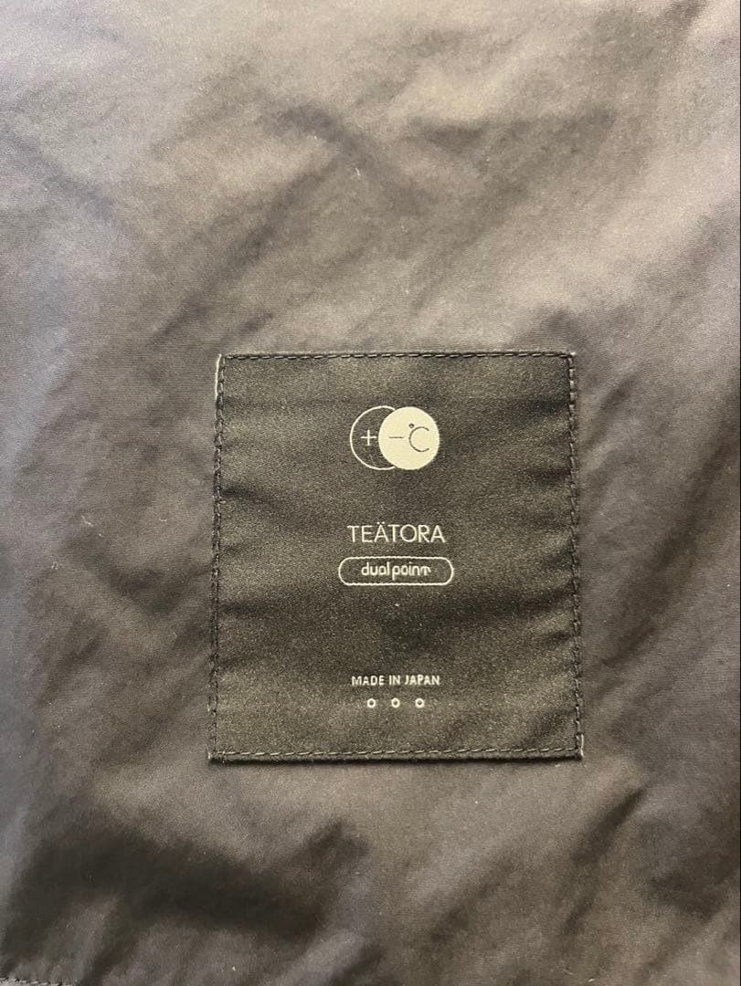 テアトラ　TEATORA DEVICE COAT DUAL POINT サイズ3