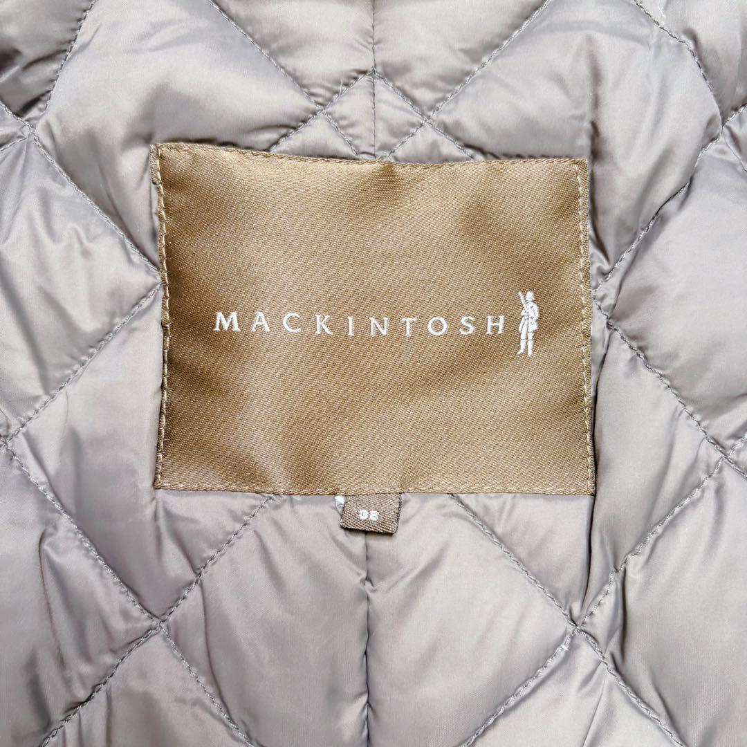 極美品　マッキントッシュ エディフィス別注 ステンカラー ダウンコート　グレー