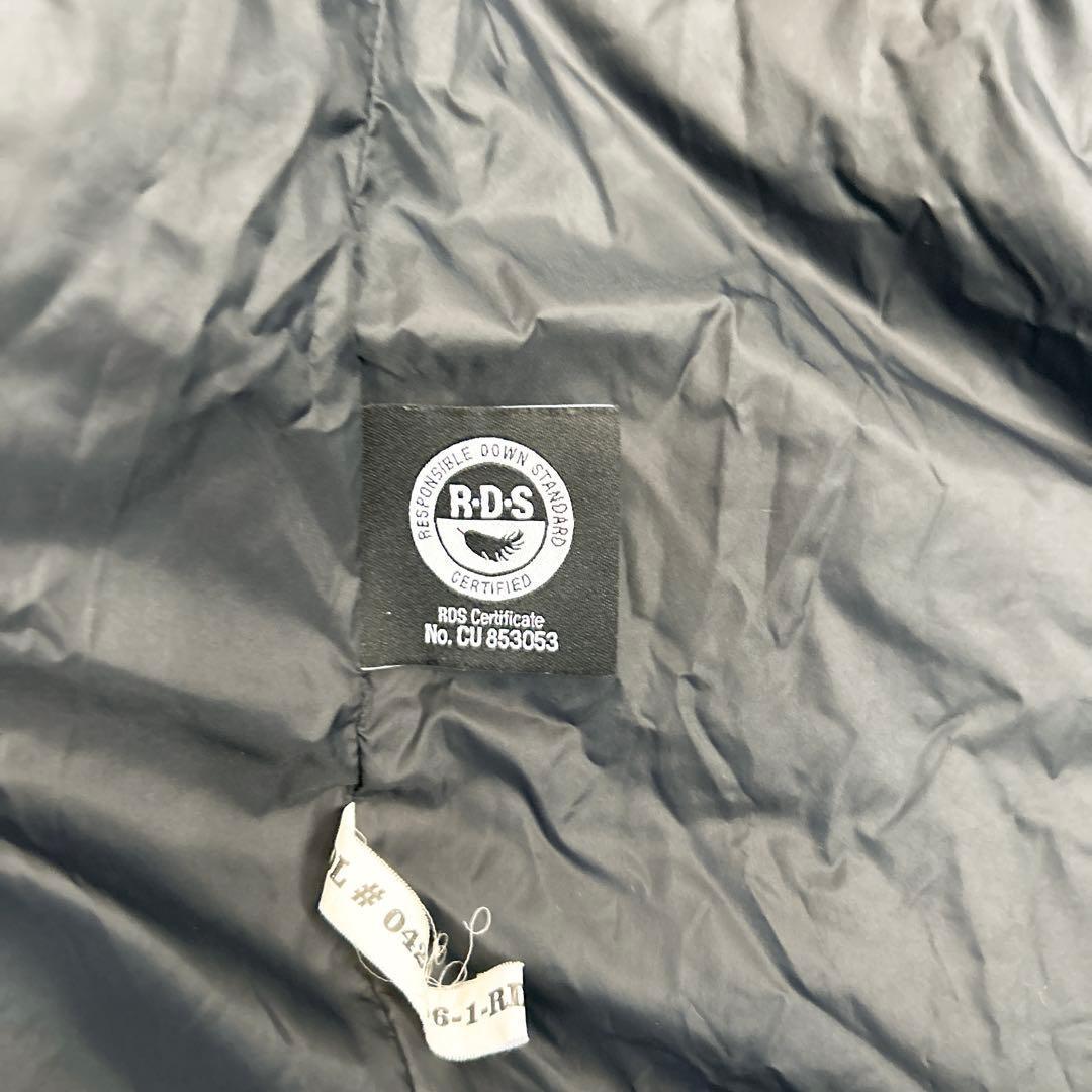 ノースフェイス ロングダウンジャケット ブラック S 11