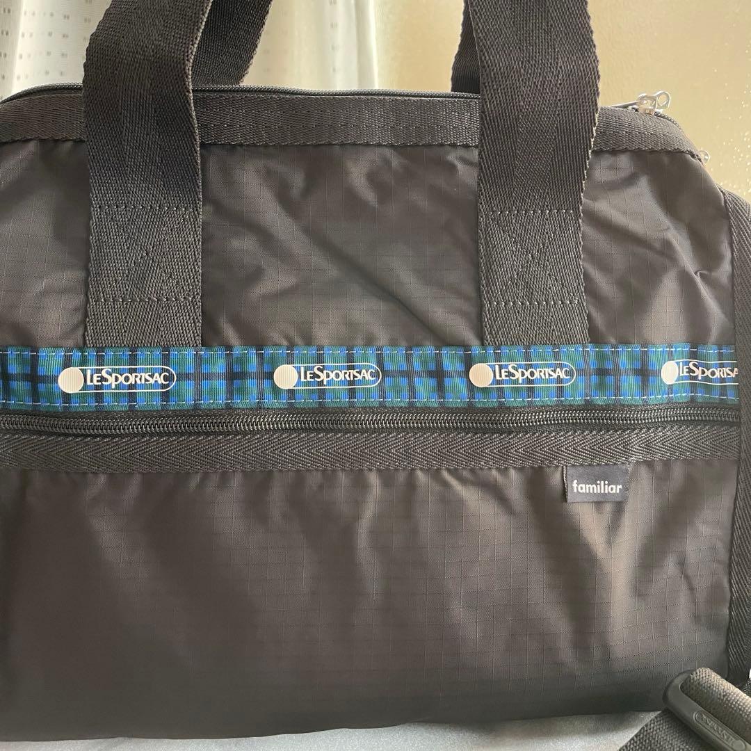 ⭕️訳あり⭕️新品未使用❤︎LeSportsac×Familiar ミニボストンバッグ