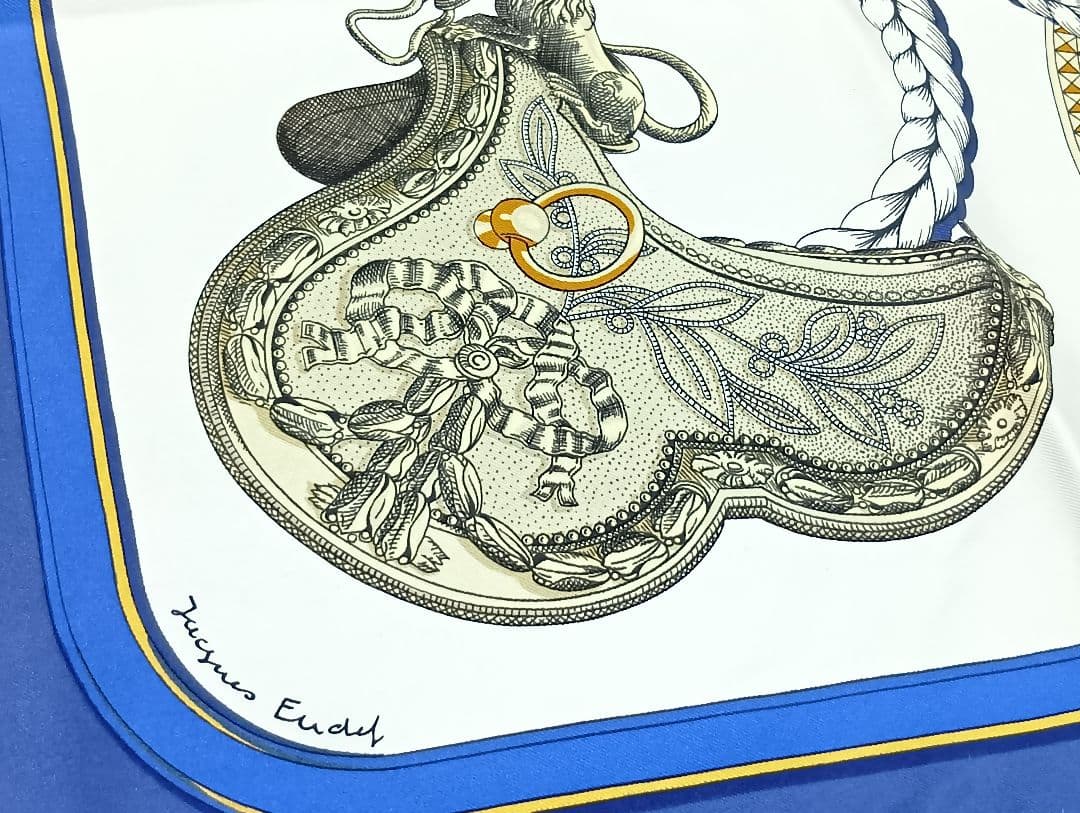 509 HERMES エルメス シルク スカーフ カレ90